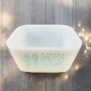 Pyrex Amish Butterprint Baking Refrigerator Dish No Lid Ovenware Container Glass